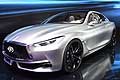 Infiniti Q60 concept auto di lusso al Ginevra Motor Show 2015