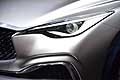 Infiniti Q60 fato anteriore al Ginevra Motor Show 2015