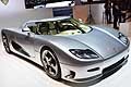 Koenigsegg CC8S sportcar al Ginevra Motor Show 2015