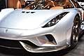 Koenigsegg Regera dettaglio anteriore al Ginevra Motor Show 2015