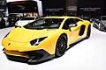 Lamborghini Aventador LP 750 4 SuperVeloce supercar al Salone di Ginevra 2015