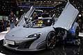 Supercar McLaren 675LP world premiere in Geneva Motor Show 2015