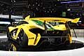 McLaren P1 GTR spoiler posteriore vettura al Ginevra Motor Show 2015