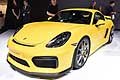 Porsche Cayman GT4 Auto Show di Ginevra 2015