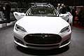 Tesla Model S 85D anteriore al Ginevra Motor Show 2015