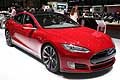 Tesla Model S P85D auto elettrica al Ginevra Motor Show 2015