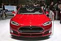 Tesla Model S P85D calandra al Ginevra Motor Show 2015