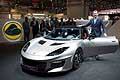 Lotus Evora 400 e Jean-Marc Gales al Ginevra Motor Show 2015