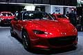 Mazda MX-5 sportcar at the Geneva Motor Show 2015