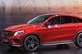 Mercedes GLE Coupe AMG vista laterale al Ginevra Motor Show 2015