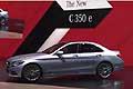 Mercedes-Benz C350E plug in hybrid berlina di lusso Ginevra Motor Show 2015