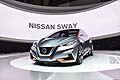 Anticipa il design delle compatte di futura produzione, la Nissan Sway presentata in anteprima al Salone di Ginevra. La vettura  stata progettata per accontentare il gusto degli automobilisti europeo, puntando su una linea dinamica e accattivante