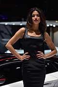 Ragazza immagine al Ginevra Motor Show 2015