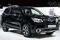 Subaru Forester black al Ginevra Motor Show 2015