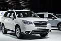 Subaru Forester white al Ginevra Motor Show 2015