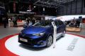 Immagine frontale della nuova Toyota Avensis al Salone di Ginevra