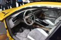 Abitacolo della nuova Volkswagen Sport Coup Concept GTE nello stand di Ginevra