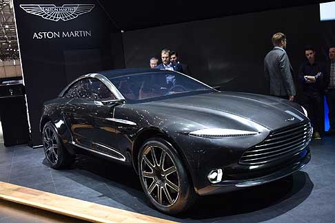 Aston Martin - Aston Martin DBX concept con prestazioni sportive e dal confort speciale