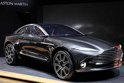 Aston Martin - lAston Martin ha presentato il nuovo concept DBX una GT luxury