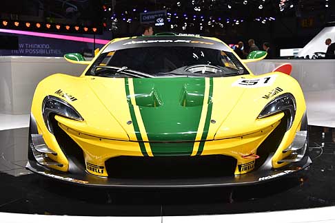 McLaren - McLaren P1 GTR frontale auto da gara