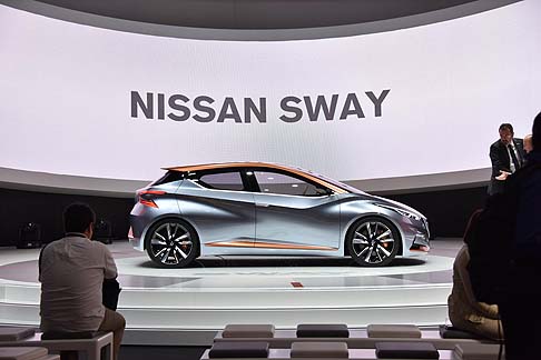 Nissan  - Il tetto  in vetro e consente la massima sensazione di libert agli occupanti e di poter ammirare labitacolo a chi  allesterno. 
