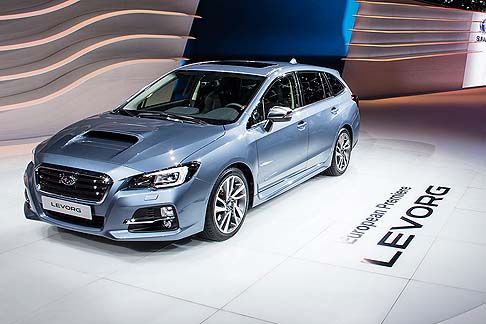 Subaru - La sport tourer Subaru Levorg, il cui acronimo significa (LEgacy eVOlution touRinG), promette massimo comfort sia durante i viaggi lunghi, sia nella mobilit quotidiana.