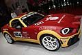 Abarth 124 Rally auto da competizione al Ginevra Motor Show 2016