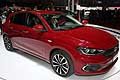 Fiat Tipo 5 porte Rosso Amore metalizzato esposta al Motor Show di Ginevra 2016