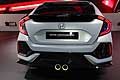 Honda Civic Hatchback Prototype posteriore al Salone Internazionale di Ginevra 2016