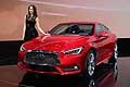 Infiniti Q60 auto di lusso al Ginevra Motor Show 2016