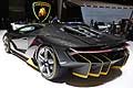 Lamborghini Centenario sport car al Ginevra Motor Show 2016