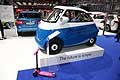Micro Microlino Prototype #1 microcar repplica elettrica della BMW Isetta al Salone di Ginevra 2016