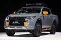 Mitsubish L200 Geoseek concept frontale al Ginevra Motor Show 2016