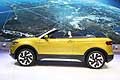 Volkswagen T Cross Breeze concept vista laterale decapottabile al Ginevra Motor Show 2016
