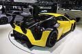 Zenvo ST1 sportcars con un mega alettone sportivo al Ginevra Motor Show 2016