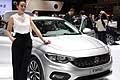 Nuova Fiat Tipo con motore TurboDiesel 1.6 Multijet II Euro 6 da 120 CV di colore Grigio Maestro metallizzato al Salone Internazionale di Ginevra 2016