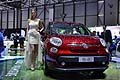 Hostess e Fiat 500L al Ginevra Motorshow 2012