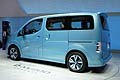 Nissan e NV200 concept fiancata laterale della vettura al Salone di Ginevra 2012