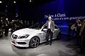 Geneva Motor Show con al vettura Mercedes-Benz Classe-A al Salone di Ginevra 2012