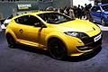 Renault Mgane RS fiancata laterale al Ginevra Motor Show 2012