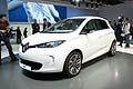 Renault ZOE whiote ecologica al Ginevra Motor Show 2012