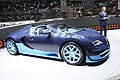 La supercar Bugatti al Motor Show di Ginevra 2012