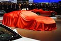 Ferrari F12 berlinetta presentata in anteprima mondiale al Ginevra Motor Show 2012 con il velo