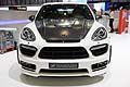 Supercar Hamann Porsche Cayenne black and white al Ginevra Motor Show 2012