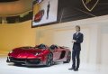 Lamborghini Aventador J presentata da Iba Konzernabend al Salone di Ginevra 2012