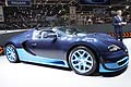 Auto super sportiva Bugatti sport cars al motor show di Ginevra 2012