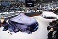 Stand Bugatti che svela le sue supercar al Ginevra Motor Show 2012