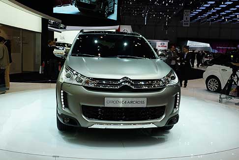 Citroen - SUV Citroen C4 Aircross in anteprima mondiale al Salone di Ginevra 2012