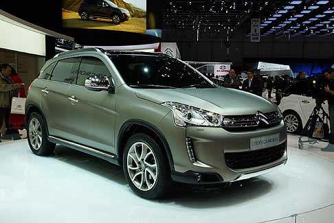 Citroen - Al Ginevra Motor Show la Citroen C4 Aircross a listino a partire da 23.200 euro