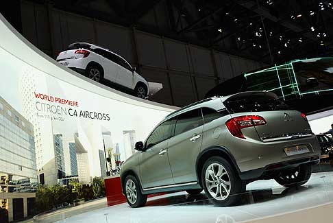 Citroen - Nuovo SUV compatto della casa francese: Citroen C4 Aircross